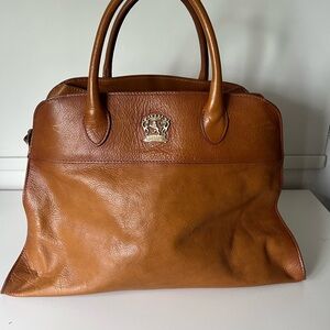 Brown Leather Tote Bag